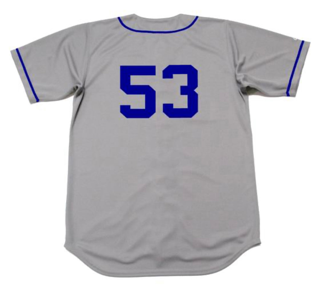 Don Drysdale Brooklyn Dodgers Official MLB Majestic Jersey gray