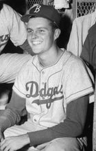Don Drysdale Brooklyn Dodgers Official MLB Majestic Jersey gray