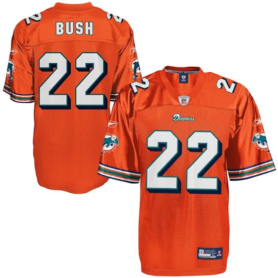 Reggie Bush Miami Dolphins NFL Mitchell & Ness Jersey