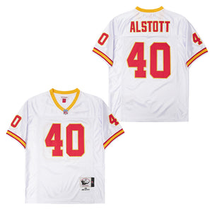 Mike Alstott Tampa Bay Buccaneers throwback Jersey Mitchell & Ness white