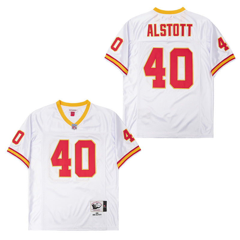 Mike Alstott Tampa Bay Buccaneers throwback Jersey Mitchell & Ness white