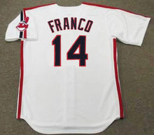 Julio Franco Cleveland Indians Official MLB Majestic Jersey