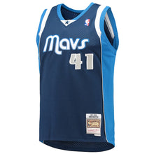 Dirk Nowitzki 2011-12 Dallas Mavericks Official NBA Mitchell & Ness Jersey