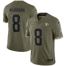 Archie Manning Salute to Service New Orleans Saints NFL Nike Jersey
