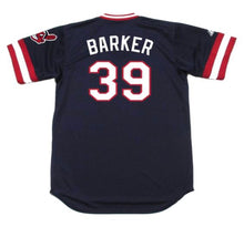 Len Barker Cleveland Indians Official MLB Majestic Jersey