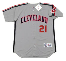 Mike Hargrove Cleveland Indians Official MLB Majestic Jersey