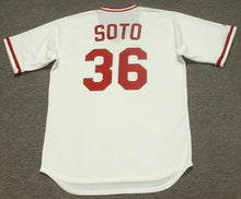 Mario Soto Cincinnati Reds Official MLB Majestic Jersey