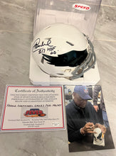 Harold Carmichael Philadelphia Eagles Autographed Mini Helmet with COA Photo signing