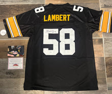 Jack Lambert Pittsburgh Steelers autographed jersey Sports Fever COA & Photo Signing (Copy)