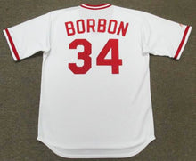 Pedro Borbon Cincinnati Reds Official MLB Majestic Jersey