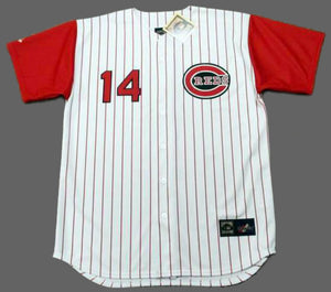 Pete Rose 1960’s Cincinnati Reds Official MLB Majestic Jersey