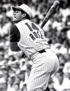 Pete Rose 1960’s Cincinnati Reds Official MLB Majestic Jersey