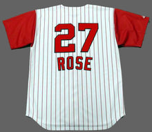 Pete Rose #27 Cincinnati Reds Official MLB Majestic Jersey