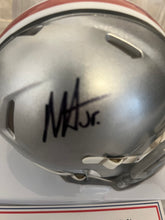 Marvin Harrison Jr. Autographed Ohio State Mini Helmet with COA