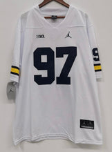 Aiden Hutchinson Michigan Wolverines Jersey white Stitched Numbers & Letters