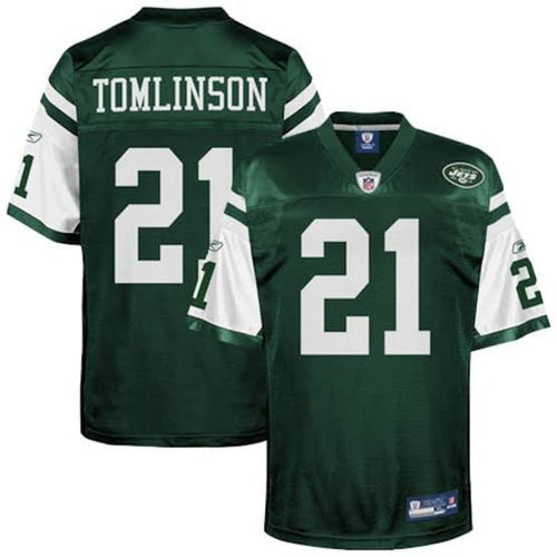 Ladainian Tomlinson New York Jets Official NFL Reebok Jersey green
