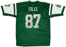 Laveranues Coles New York Jets Official NFL Mitchell & Ness Jersey green