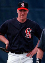 Darin Erstad Anaheim California Angels Official MLB Majestic Jersey