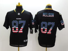 Jordy Nelson Green Bay Packers NFL Stars & Stripes Jersey