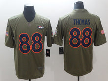 Demaryius Thomas Denver Broncos military salute to service Jersey