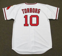 JEFF TORBORG Anaheim California Angels Official MLB Majestic Jersey