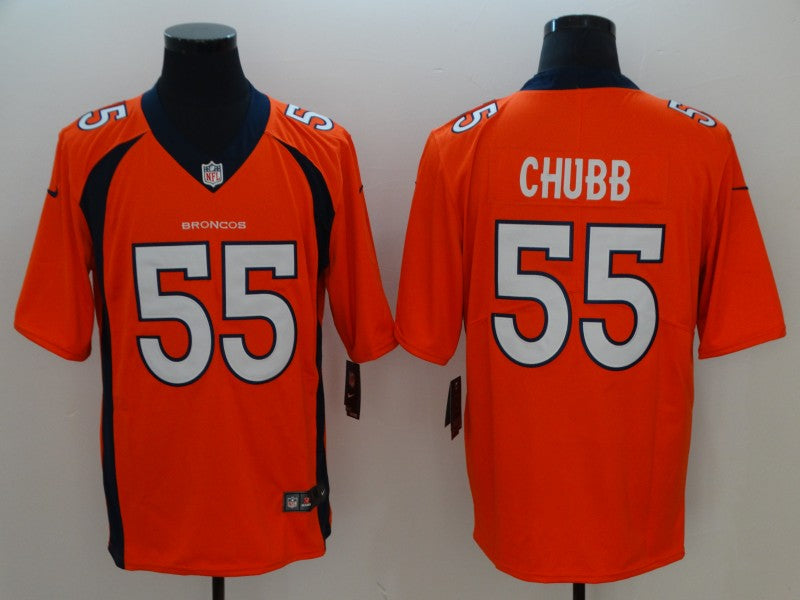 Bradley Chubb Denver Broncos NFL Jersey Nike Orange