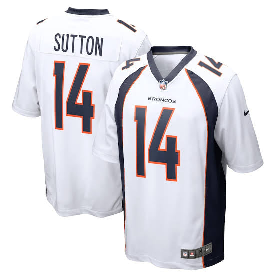 Courtland Sutton Denver Broncos Official NFL Jersey Nike white
