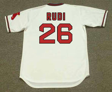Joe Rudi Anaheim California Angels Official MLB Majestic Jersey