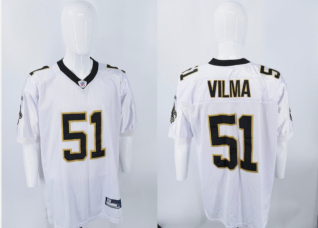 Jonathan Vilma New Orleans Saints NFL Reebok Jersey