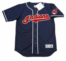 Omar Vizquel Cleveland Indians Official MLB Majestic Jersey