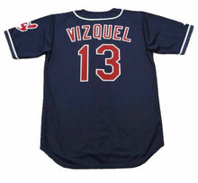 Omar Vizquel Cleveland Indians Official MLB Majestic Jersey