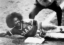 Oscar Gamble Cleveland Indians Official MLB Majestic Jersey blue