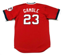Oscar Gamble Cleveland Indians Official MLB Majestic Jersey