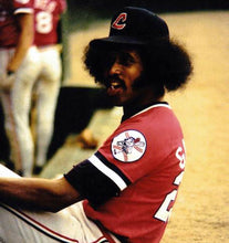 Oscar Gamble Cleveland Indians Official MLB Majestic Jersey