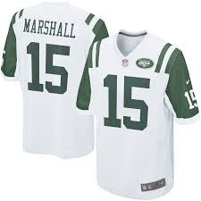 Brandon Marshall New York Jets Official NFL Nike Jersey white