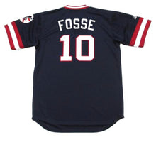 Ray Fosse Cleveland Indians Official MLB Majestic Jersey blue