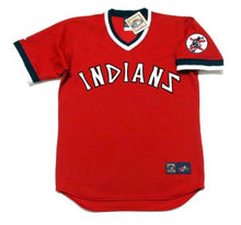 Rick Manning Cleveland Indians Official MLB Majestic Jersey