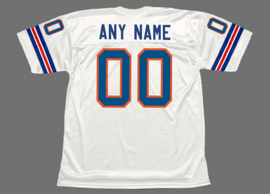 Any name & Number Denver Broncos NFL Mitchell & Ness Jersey white