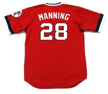 Rick Manning Cleveland Indians Official MLB Majestic Jersey