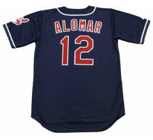 Roberto Alomar Cleveland Indians Official MLB Majestic Jersey