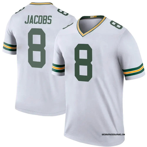 Josh Jacobs Green Bay Packers NFL Nike Jersey White