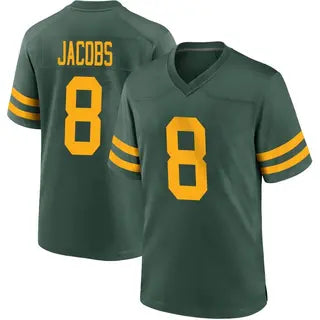 Josh Jacobs Green Bay Packers NFL Nike Jersey green retro