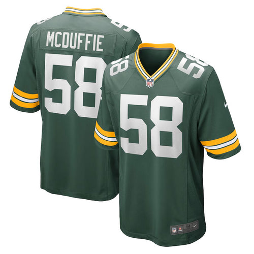 Isaiah McDuffie Green Bay Packers NFL Nike Jersey