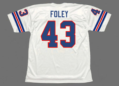 Steve Foley Denver Broncos NFL Mitchell & Ness Jersey white