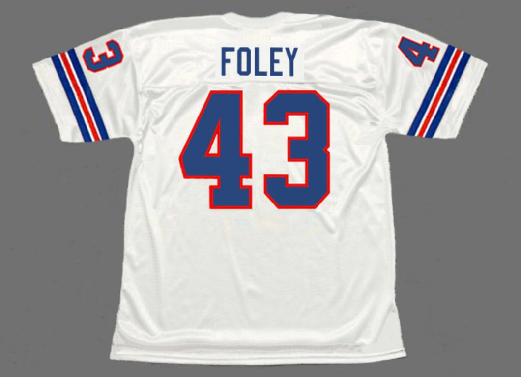 Steve Foley Denver Broncos NFL Mitchell & Ness Jersey white