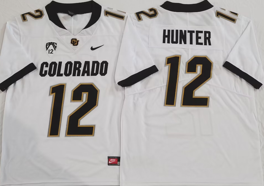 Travis Hunter Colorado Buffaloes Jersey NIKE white