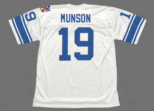 Bill Munson 1969 Detroit Lions NFL Mitchell & Ness Jersey