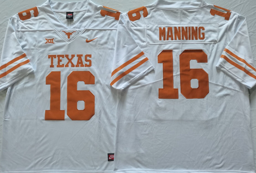 Arch Manning Texas Longhorns Jersey Nike white