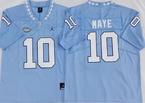 Drake Maye North Carolina Tar Heels Official NCAA Jersey