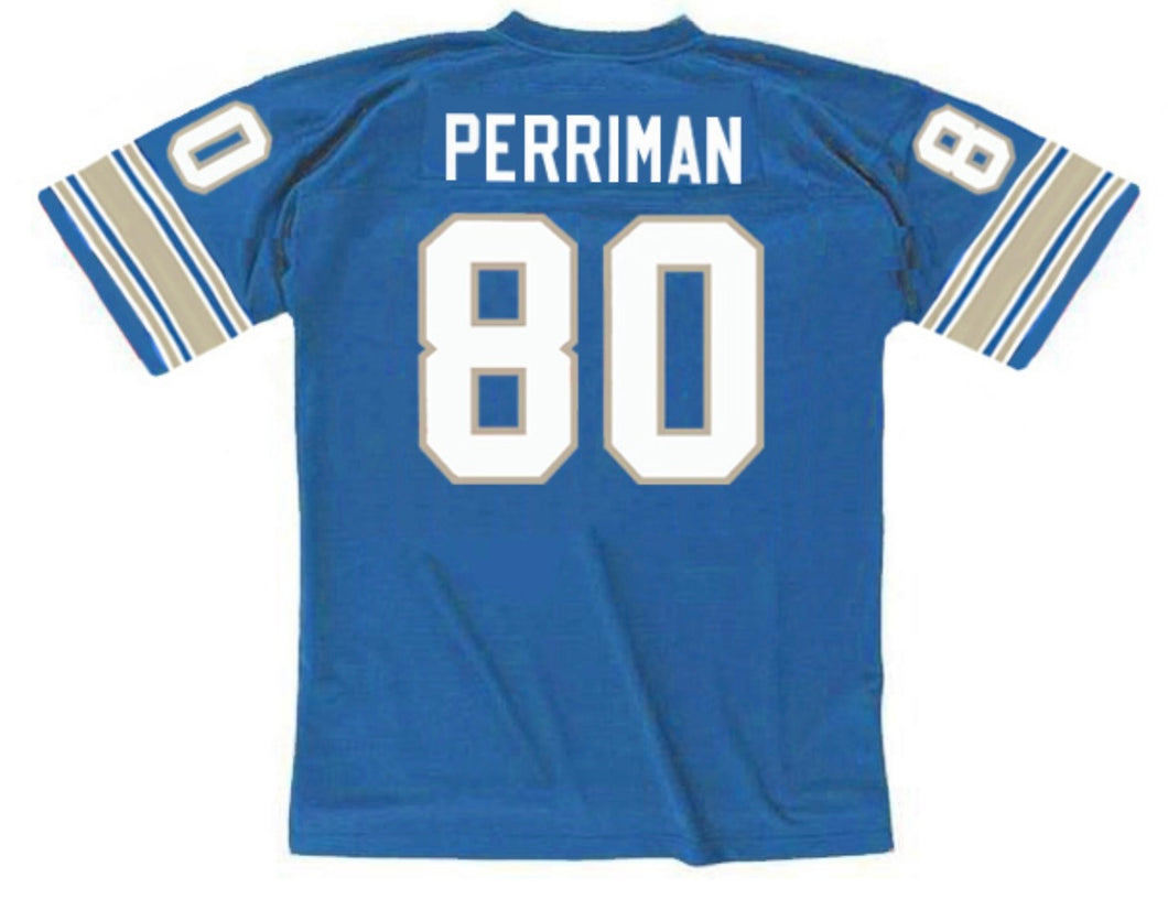 Brett Perriman 1994 Detroit Lions NFL Mitchell & Ness Jersey